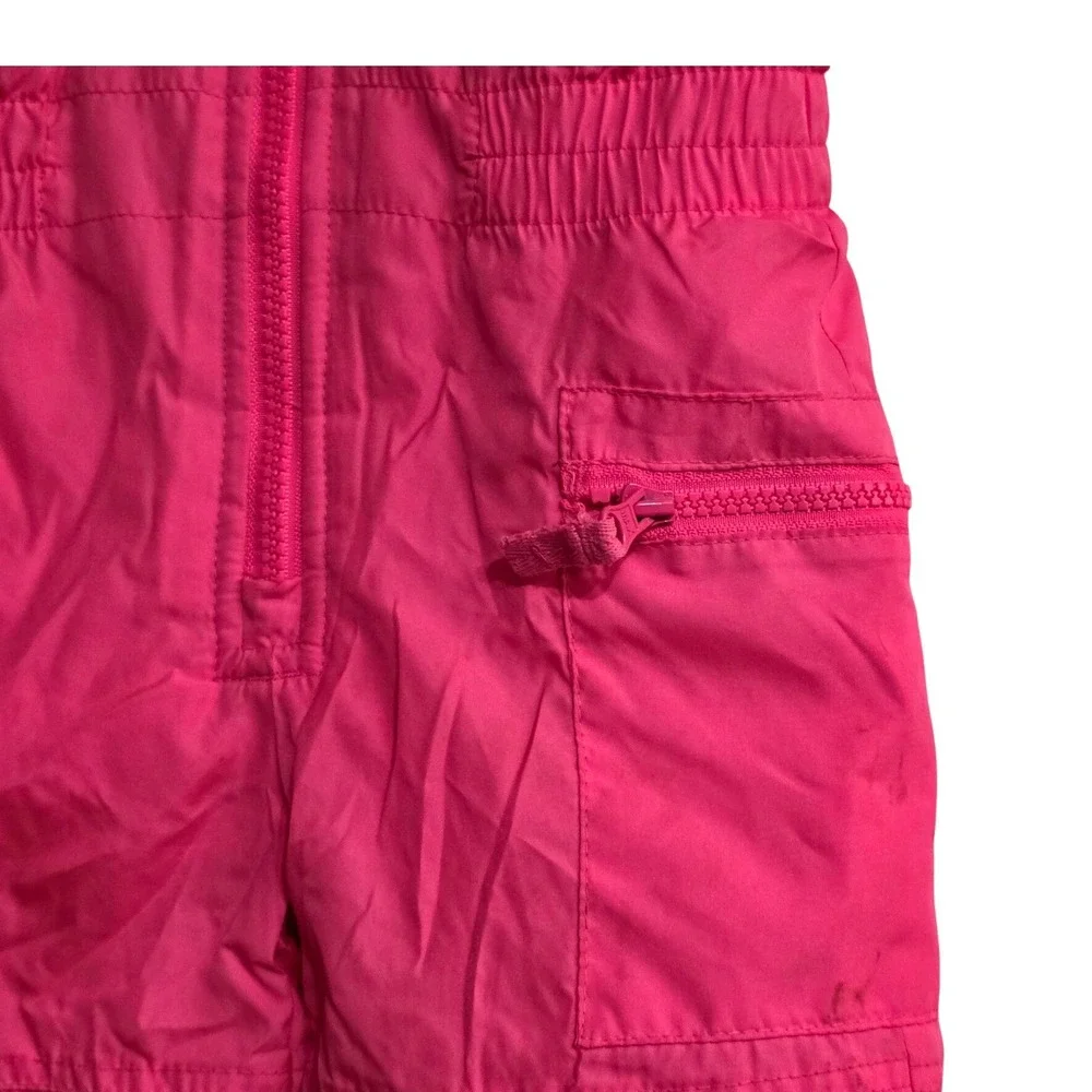 Carters Pink Snow Bibs Overalls Pants Toddler Baby 12 Months Winter Ski‎
